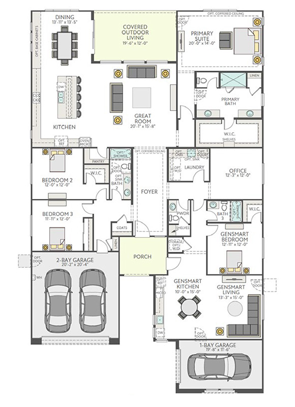 Tri Pointe Homes in Blossom Rock Verde Floor Plan