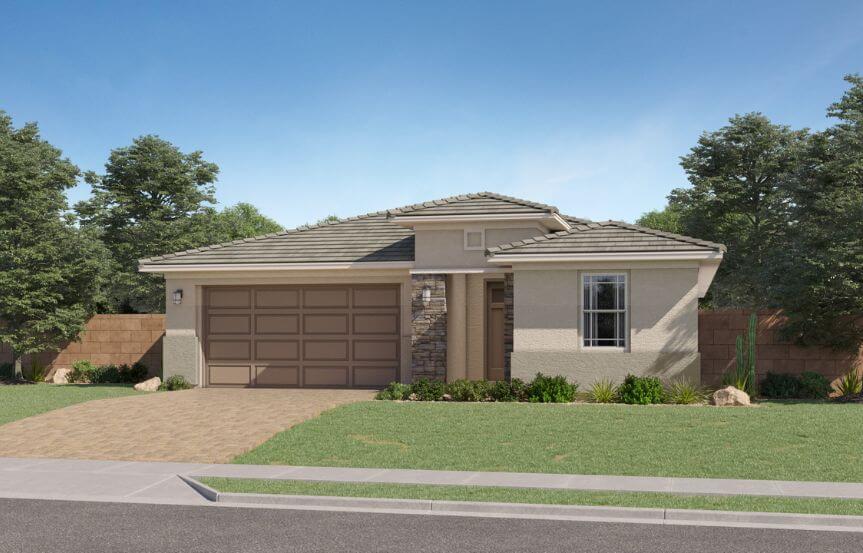 Lennar Blossom Rock Clark II-4076 Elevation Desert Prairie L.