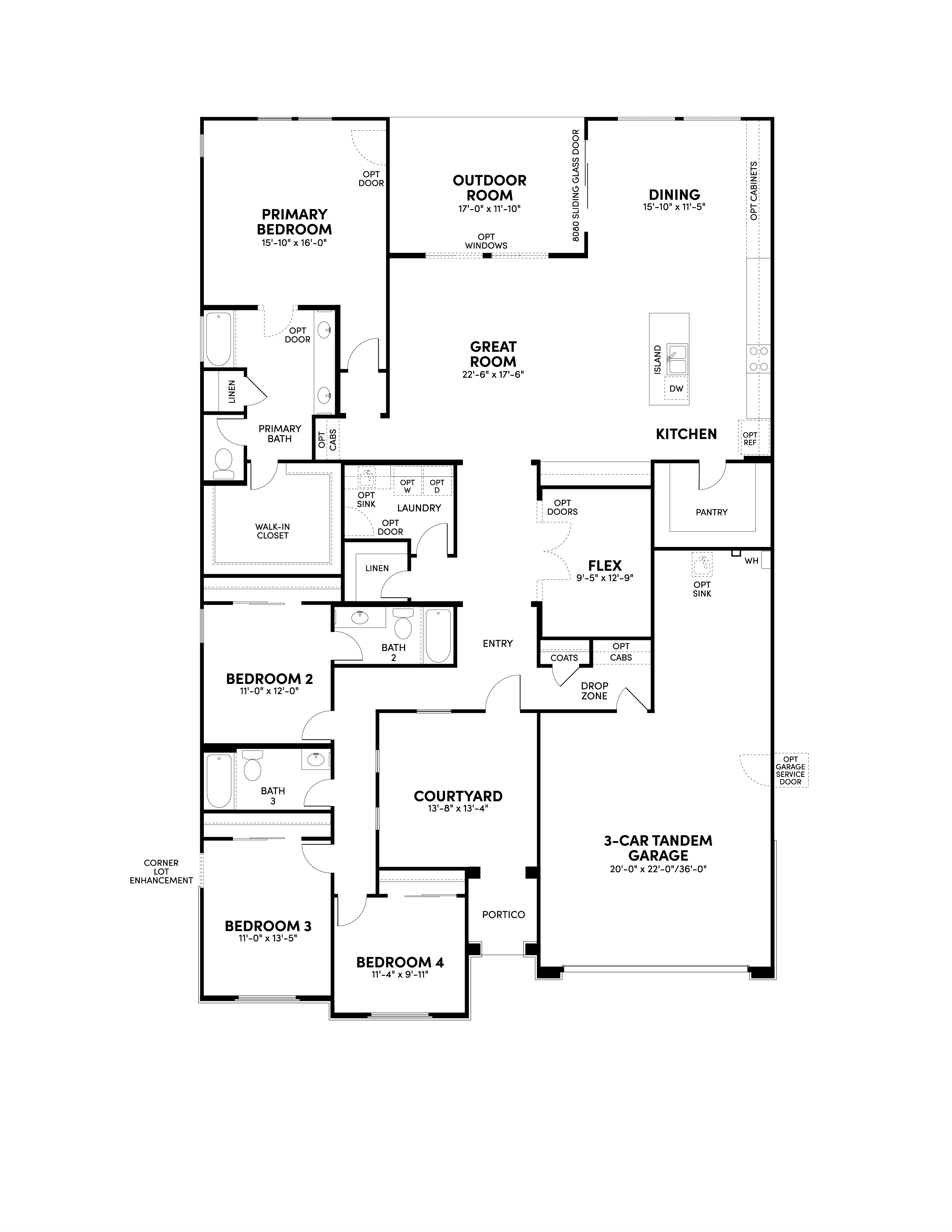 Brookfield Residential Blossom Rock Mariposa Solstice Floor Plan.