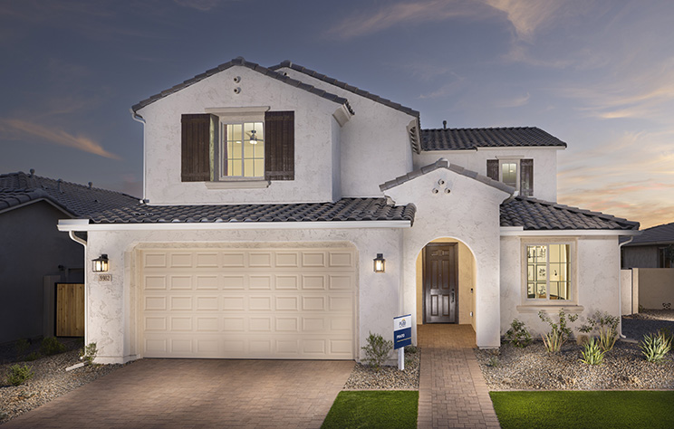Pulte Homes Model Home in Blossom Rock Community East Valley Arizona